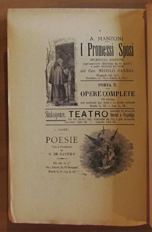 SECONDA PATRIA - Bibl. Educazione e di Ricreazione, primi '900 …