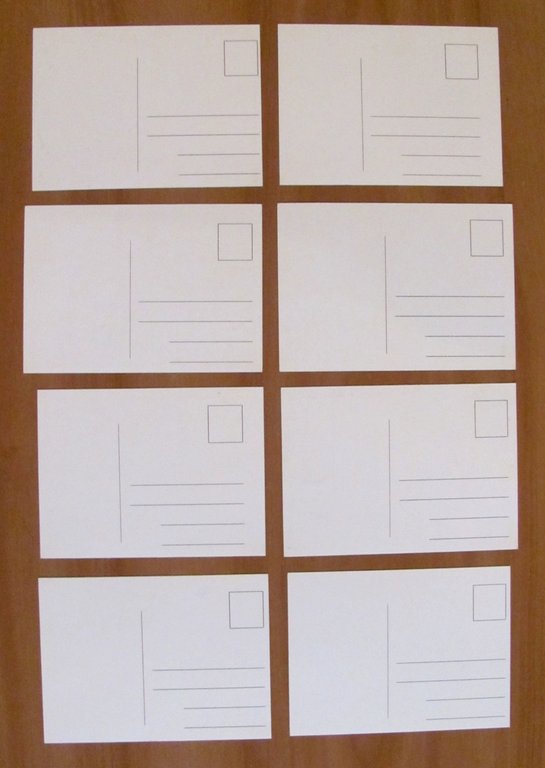 Serie 8 CARTOLINE delle Copertine Disney di DONALD DUCK di …