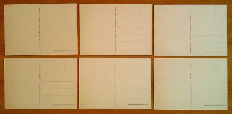 Serie Completa 12 Cartoline PINOCCHIO DISNEY, anni '40 - Non …