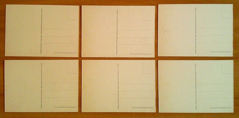 Serie Completa 12 Cartoline PINOCCHIO DISNEY, anni '40 - Non …