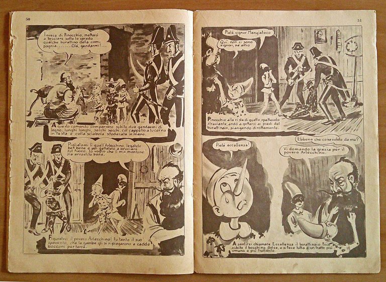 Serie Completa di 6 Fascicoli PINOCCHIO - Coll Fiabe e …