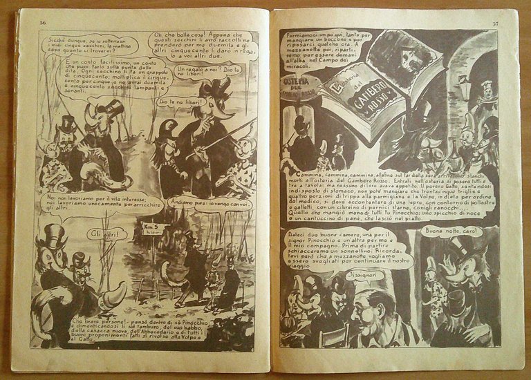 Serie Completa di 6 Fascicoli PINOCCHIO - Coll Fiabe e …