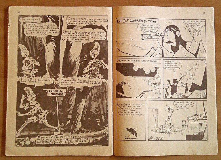 Serie Completa di 6 Fascicoli PINOCCHIO - Coll Fiabe e …