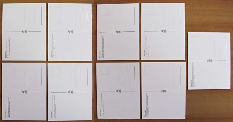 Serie Completa di 9 cartoline PINOCCHIO in Cofanetto di FRANCO … | Immagine Gallery 3