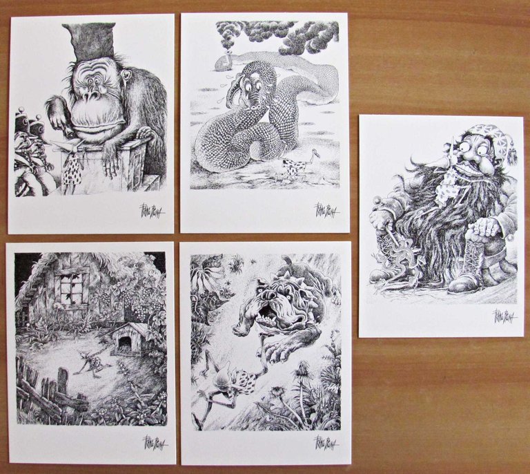 Serie Completa di 9 cartoline PINOCCHIO in Cofanetto di FRANCO … | Immagine Gallery 8