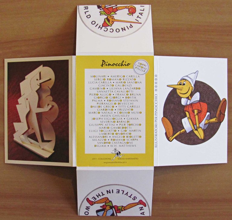 Serie Completa in Folder originale di 10 cartoline ILLUSTRATORI PER … | Immagine Gallery 2