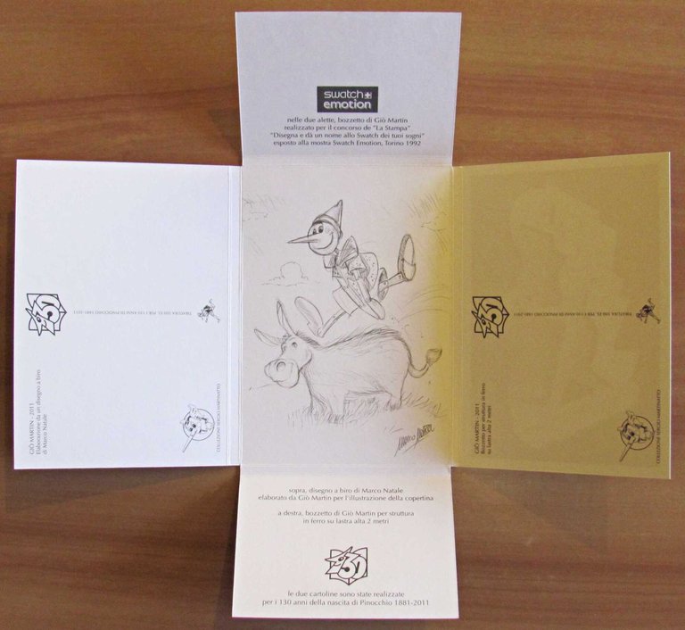 Serie Completa in Folder originale di 10 cartoline ILLUSTRATORI PER … | Immagine Gallery 3