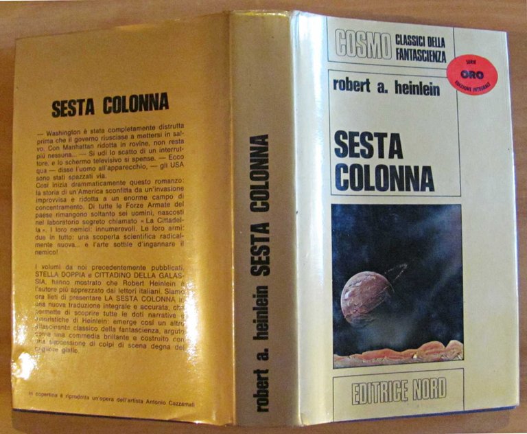 SESTA COLONNA - Cosmo Serie Oro, I ed. 1974