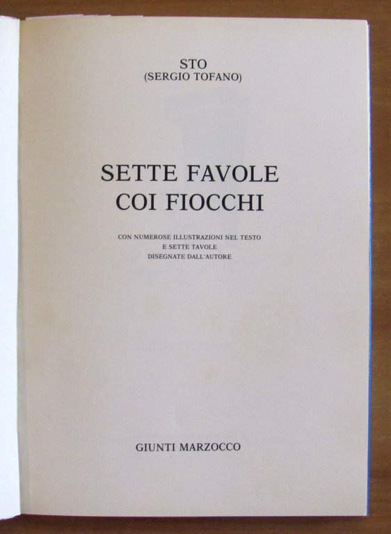 SETTE FAVOLE COI FIOCCHI, 1981 - ill. TOFANO