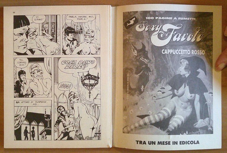 SEXY FAVOLE Anno I N.2 - PINOCCHIO - Fumetti Squalo …