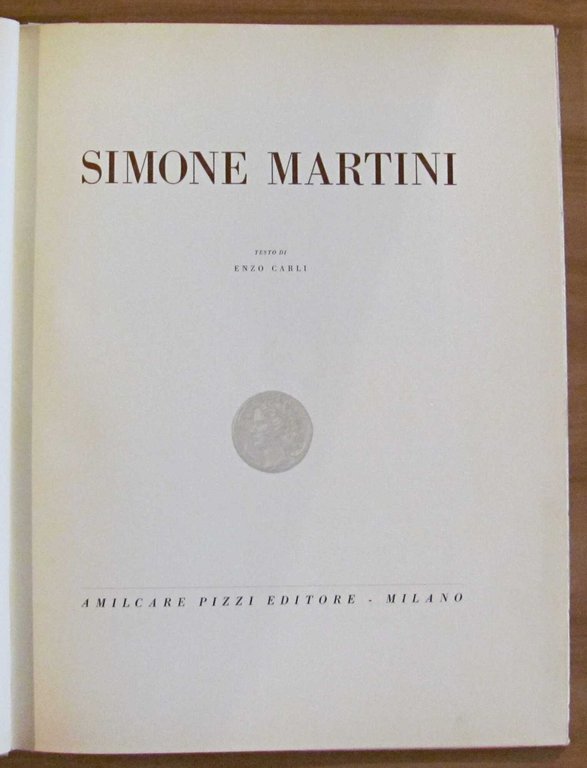 SIMONE MARTINI, 1959 con tavole a colori