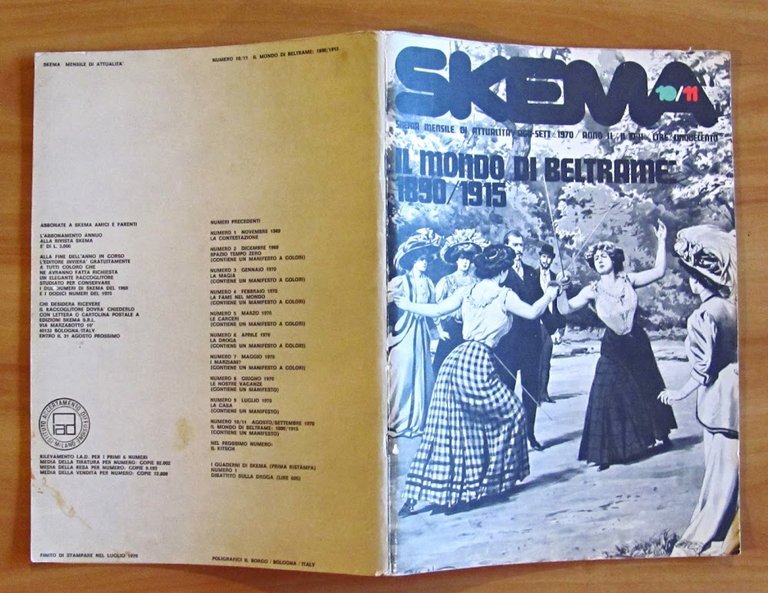 SKEMA - IL MONDO DI BELTRAME 1890-1915 - N.10-11, 1970
