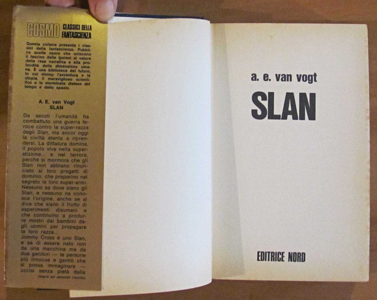 SLAN - Cosmo Oro, I ed. 1973