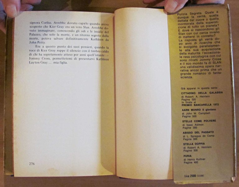 SLAN - Cosmo Oro, I ed. 1973