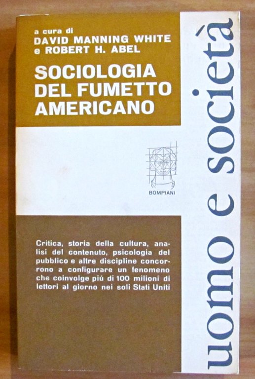 SOCIOLOGIA DEL FUMETTO - Collana Uomo e Società