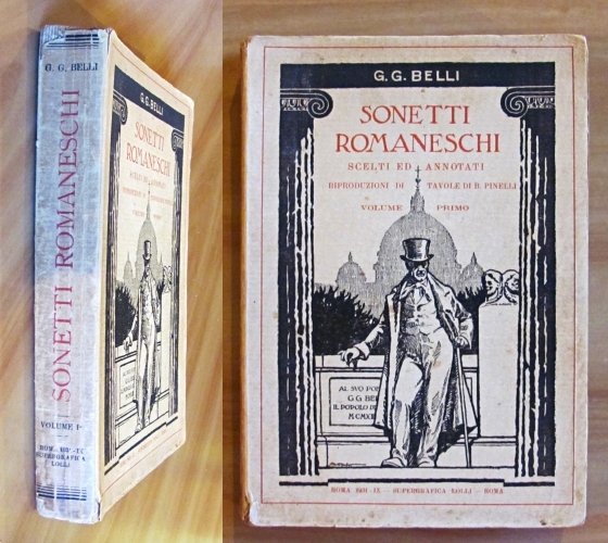 SONETTI ROMANESCHI SCELTI ED ANNOTATI - Volume Primo