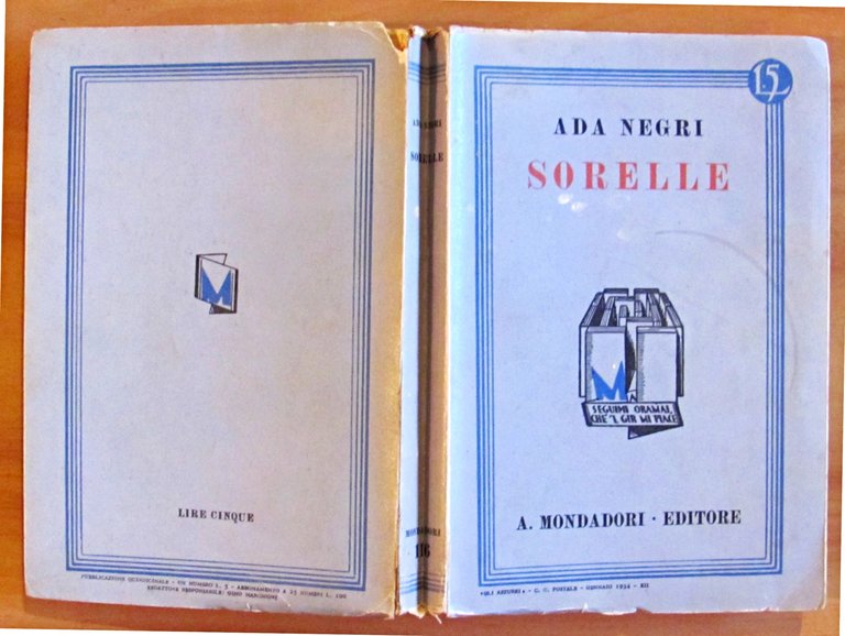SORELLE - Collana I Libri Azzurri N.116