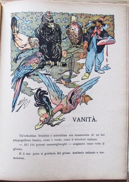 SOTTO IL VELAME - Apologhi educativi, 1923 - ill. MUSSINO