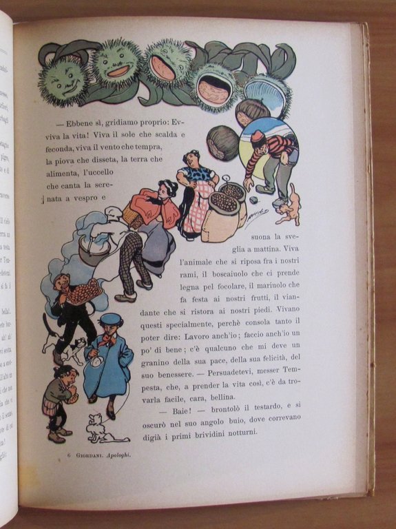 SOTTO IL VELAME - Apologhi educativi, 1923 - ill. MUSSINO