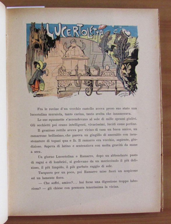 SOTTO IL VELAME - Apologhi educativi, I ed. 1903 - …