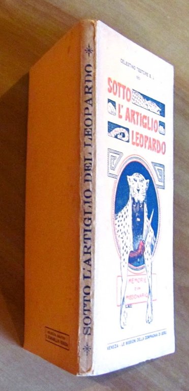 SOTTO L'ARTIGLIO DEL LEOPARDO - Memorie d'un missionario