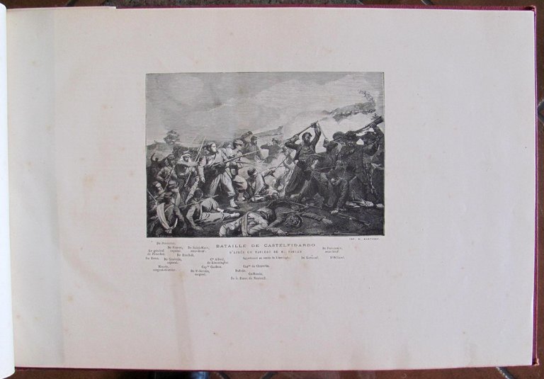 SOUVENIR DU REGIMENT DES ZOUAVES PONTIFICAUX - ROME 1860 - …