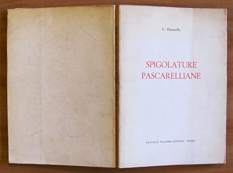 SPIGOLATURE PASCARELLIANE