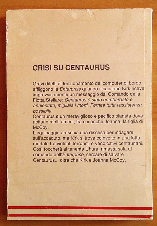 STAR TREK Serie Argento - CRISI SU CENTAURUS, I ed. …