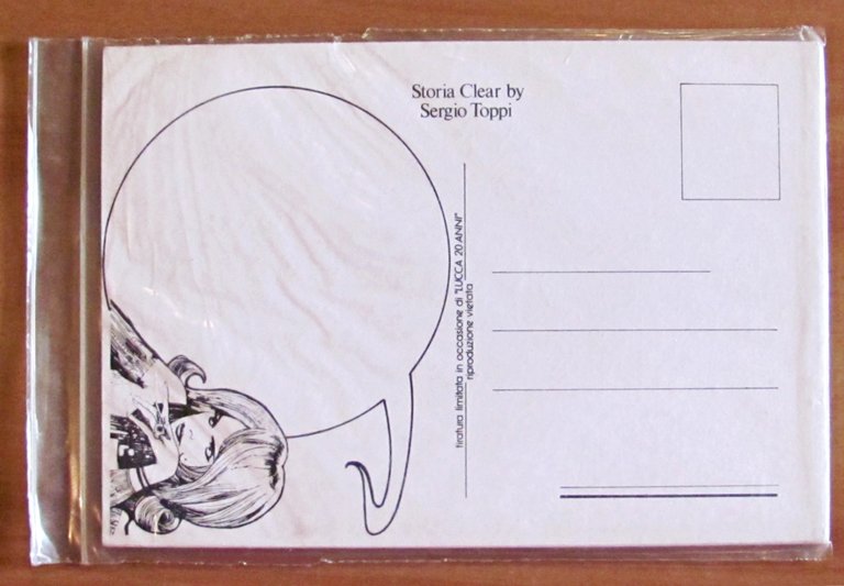 STORIA CLEAR 6 Cartoline in Custodia - LUCCA 20 CREPAX, …