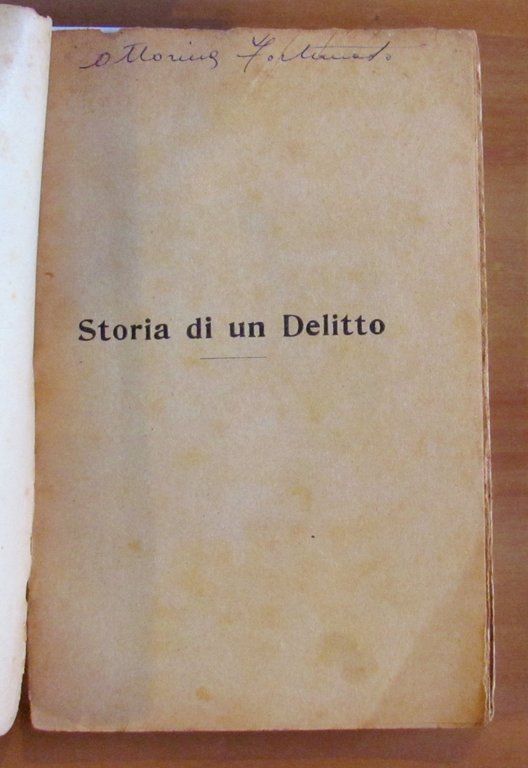 STORIA DI UN DELITTO, 1915 | Immagine Gallery 2