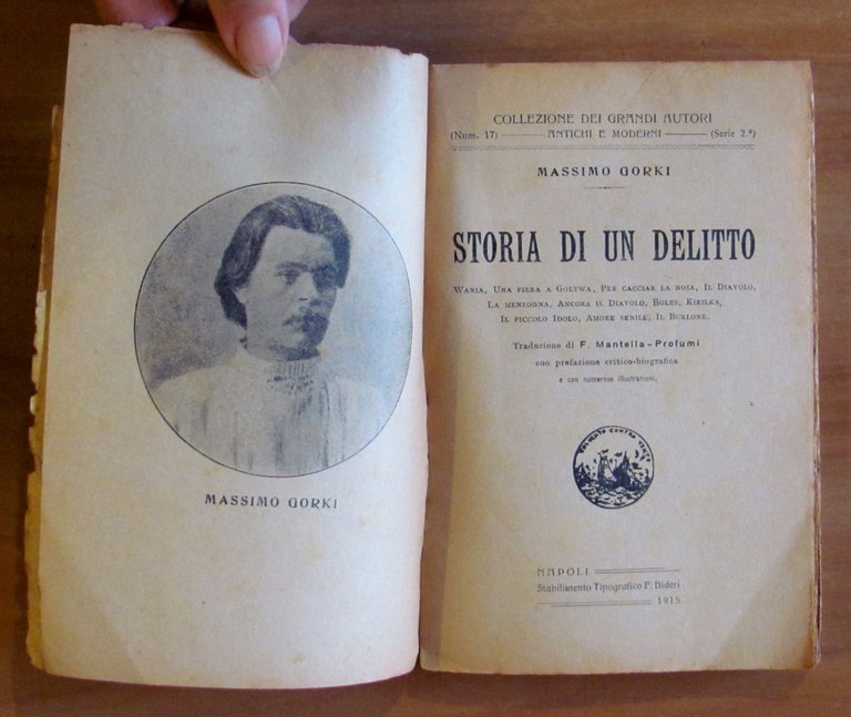 STORIA DI UN DELITTO, 1915 | Immagine Gallery 3