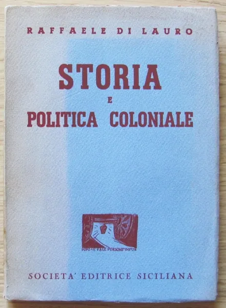 STORIA E POLITICA COLONIALE | Immagine principale