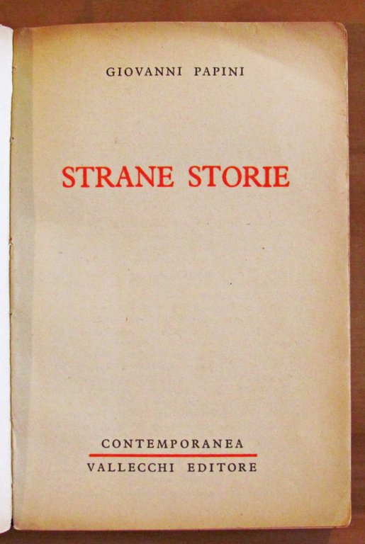 STRANE STORIE