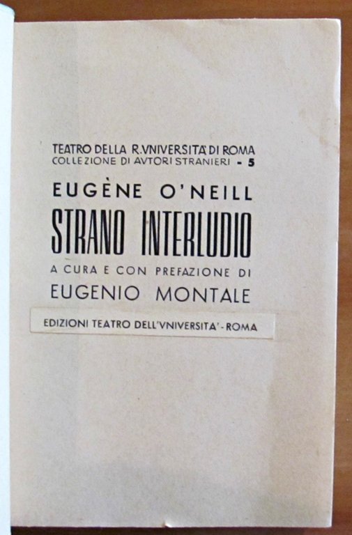 STRANO INTERLUDIO