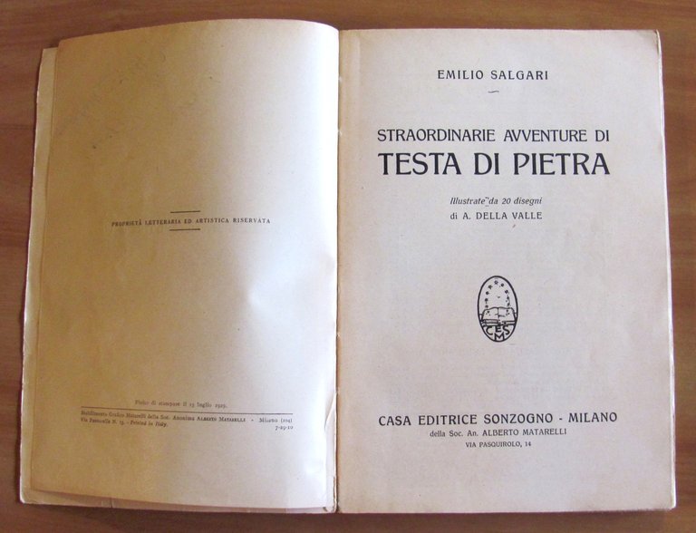 Straordinarie Avventure di TESTA di PIETRA