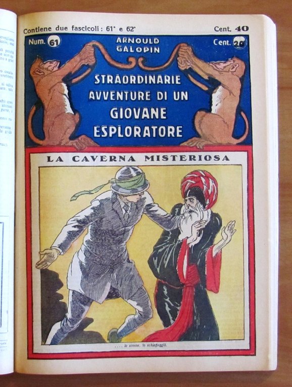 STRAORDINARIE AVVENTURE di un GIOVANE ESPLORATORE - Sonzogno, 1927
