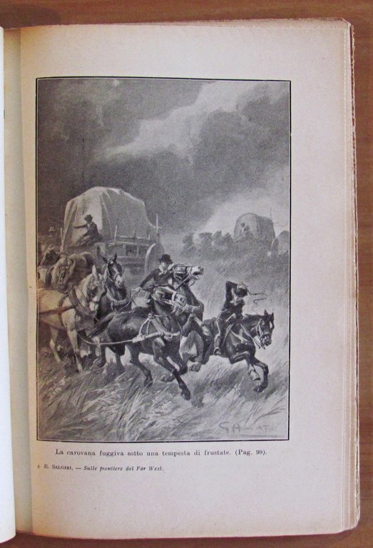 SULLE FRONTIERE DEL FAR WEST, 1930 - ill. D'AMATO