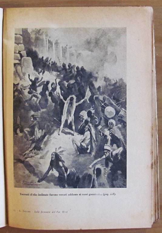 SULLE FRONTIERE DEL FAR-WEST, 1945 - ill. G. D'AMATO