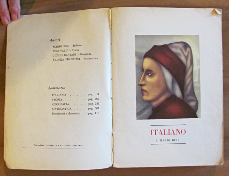 Sussidiario - CERVINO - Guida alla Scuola Media, 1968