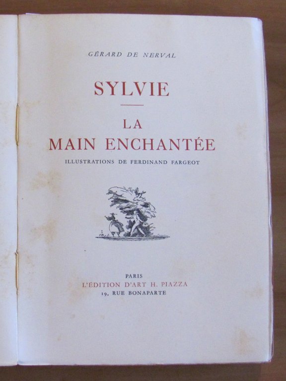 SYLVIE - LA MAIN ENCHANTEE, anni '30 - ill. FARGEOT