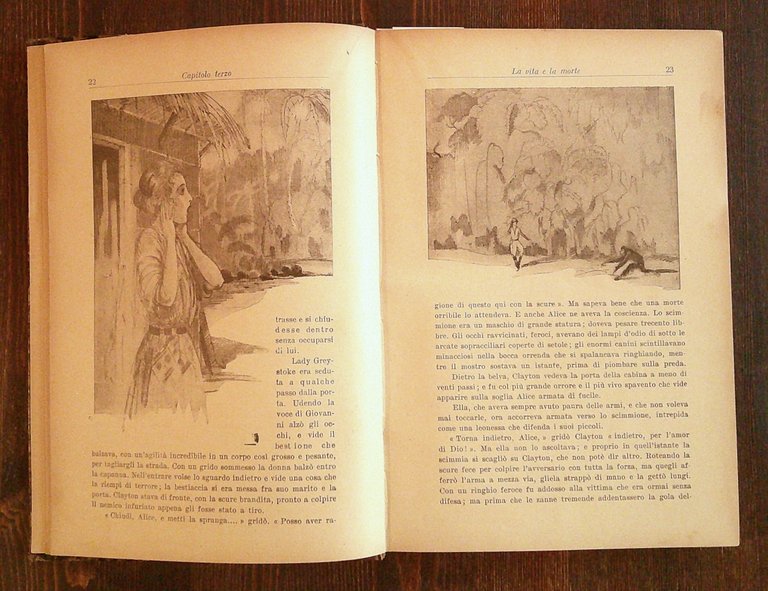 TARZAN DELLE SCIMMIE, 1935 - ill. CITO FILOMARINO