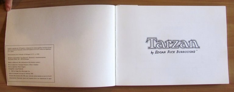 TARZAN DELLE SCIMMIE, I ed. 1991
