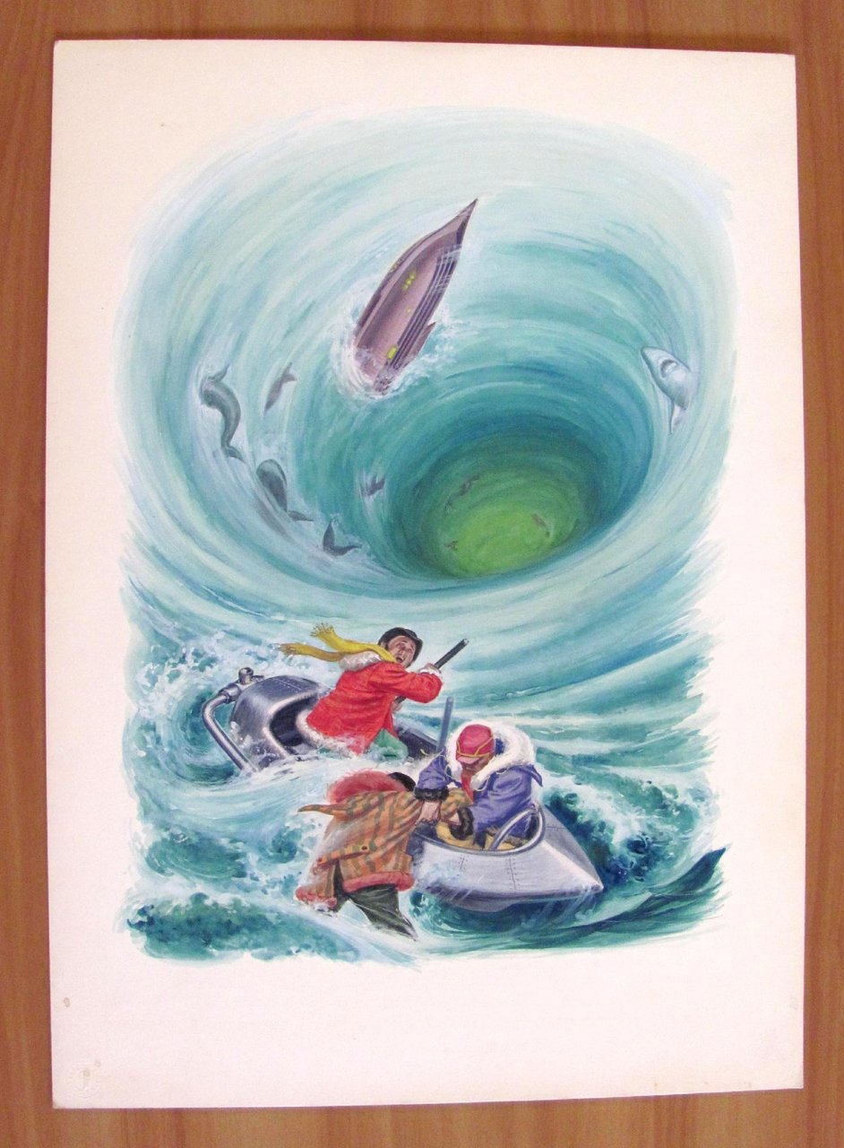 Tavola originale VERNE - 20.000 LEGHE SOTTO I MARI - …
