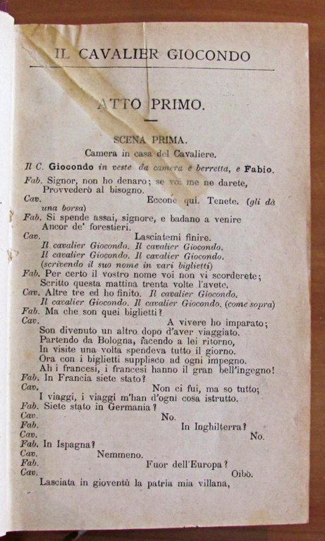 TEATRO ITALIANO