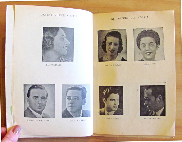 TEATRO REALE DELL'OPERA - Stagione Estiva 1944 - MANON DI …