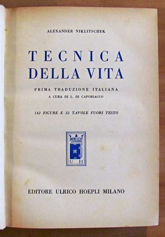 TECNICA DELLA VITA