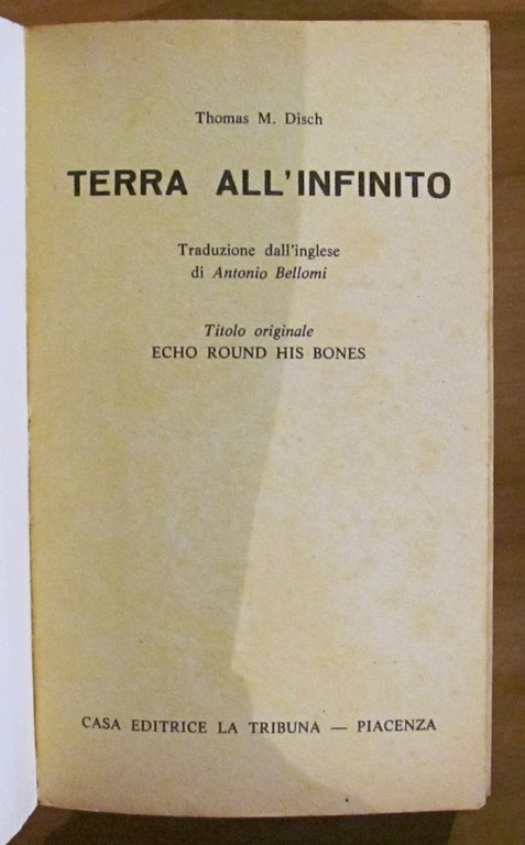 TERRA ALL'INFINITO - CAMPO ARCHIMEDE - Collana Bigalassia N.16