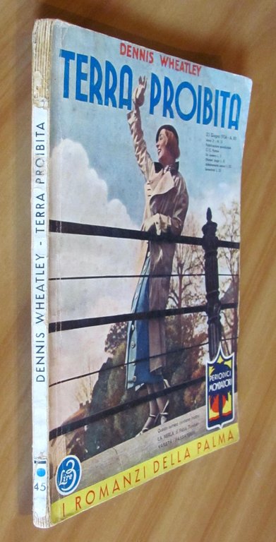 TERRA PROIBITA - I Romanzi della Palma N.45, 1934