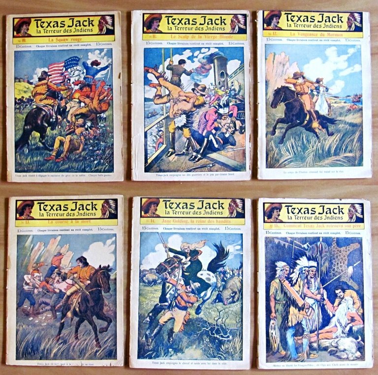 TEXAS-JACK LA TERREUR DES INDIENS - Fascicoli 1/15, 1906 - …