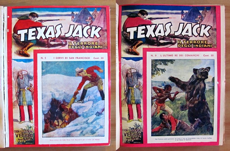 TEXAS JASCK - Il terrore degli indiani - Fascicoli 1/59 …